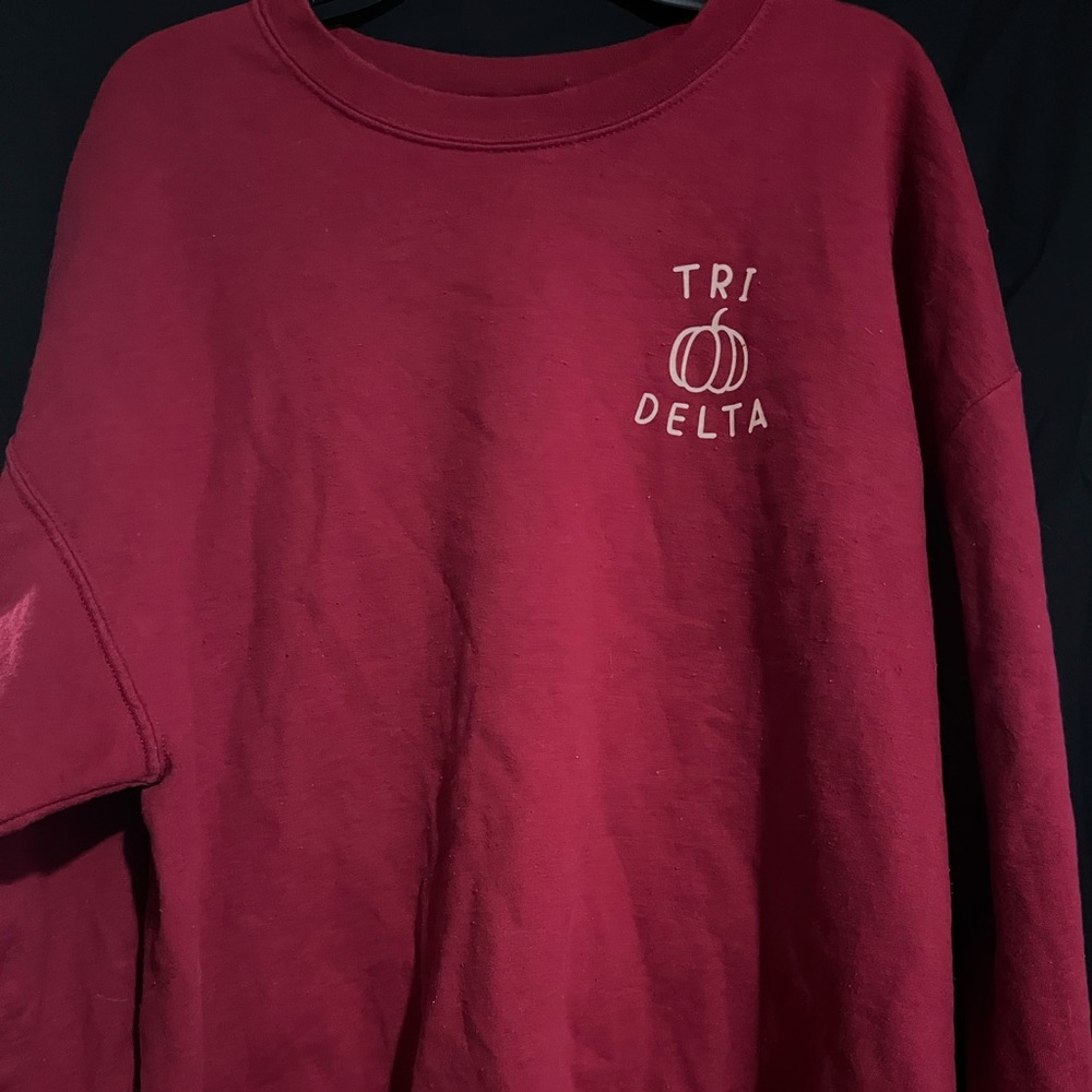 University Tees Tri Delta parents days sweatshirt